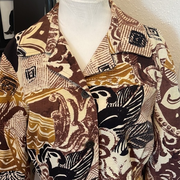 COLDWATER Creek ladies lined blazer size 10 - Picture 3 of 12